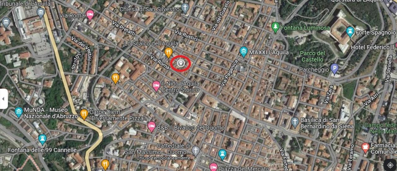 Cozy House Con Corte Privata In Centro Storico Aq L'Aquila Eksteriør billede